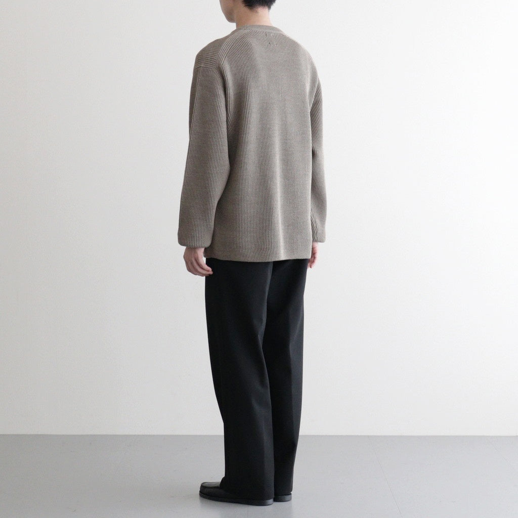 Habana Banded Slacks #Black [AOEFPT006]