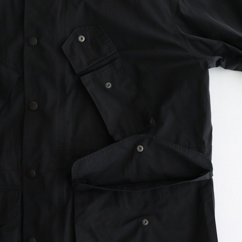 CANADIAN MILITARY PARKA #BLACK [YK23FW0530C]