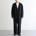 Compact Ponte Wide Tapered Chef Pants #BLACK [GM263-40042B]