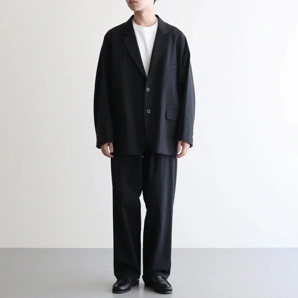 Compact Ponte Wide Tapered Chef Pants #BLACK [GM263-40042B]