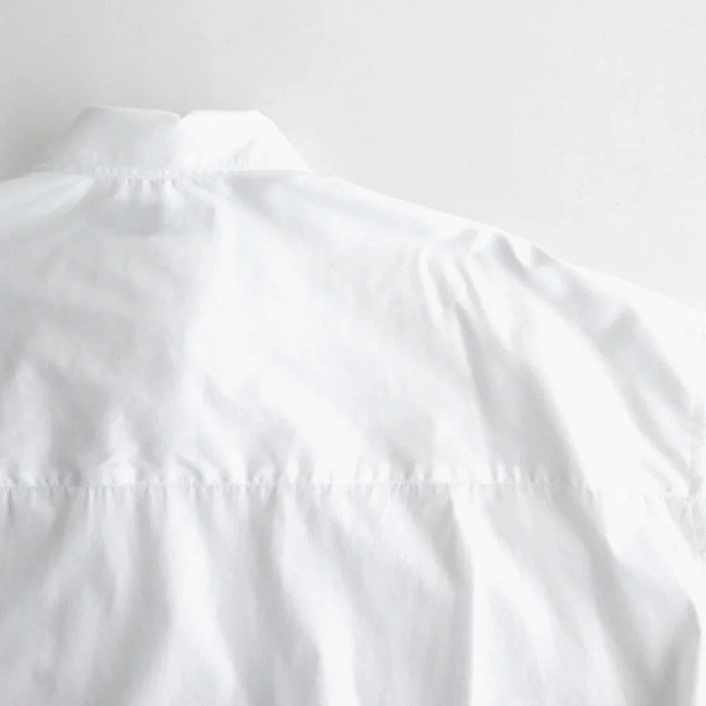 Broad L/S Oversized Regular Collar Shirt #WHITE [GM261-50001B]