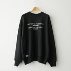 CLASSIC TERRY SWEATSHIRT - AXIS #BLACK [FSC263-70118FE]