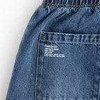 CORPORATE DENIM EASY PANTS #DARK WASH [FSC263-40154FB]