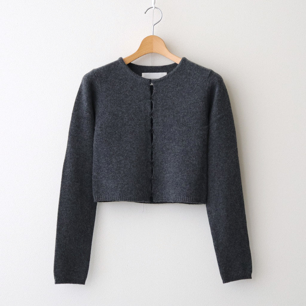 Cashmere Compact Cardigan #C/GRY [12520509]