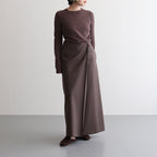 Twill Wrap Skirt #CHO [12520802]