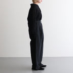 SHEER LIGHT KNIT SKIPPER LS #BLACK [ST.1150]