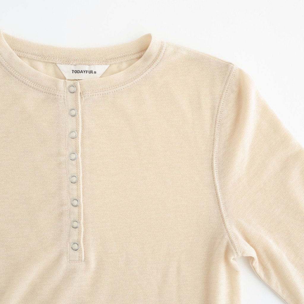 Henleyneck Soft Tops #SAND [12610608] - ciacura 三重県四日市市の
