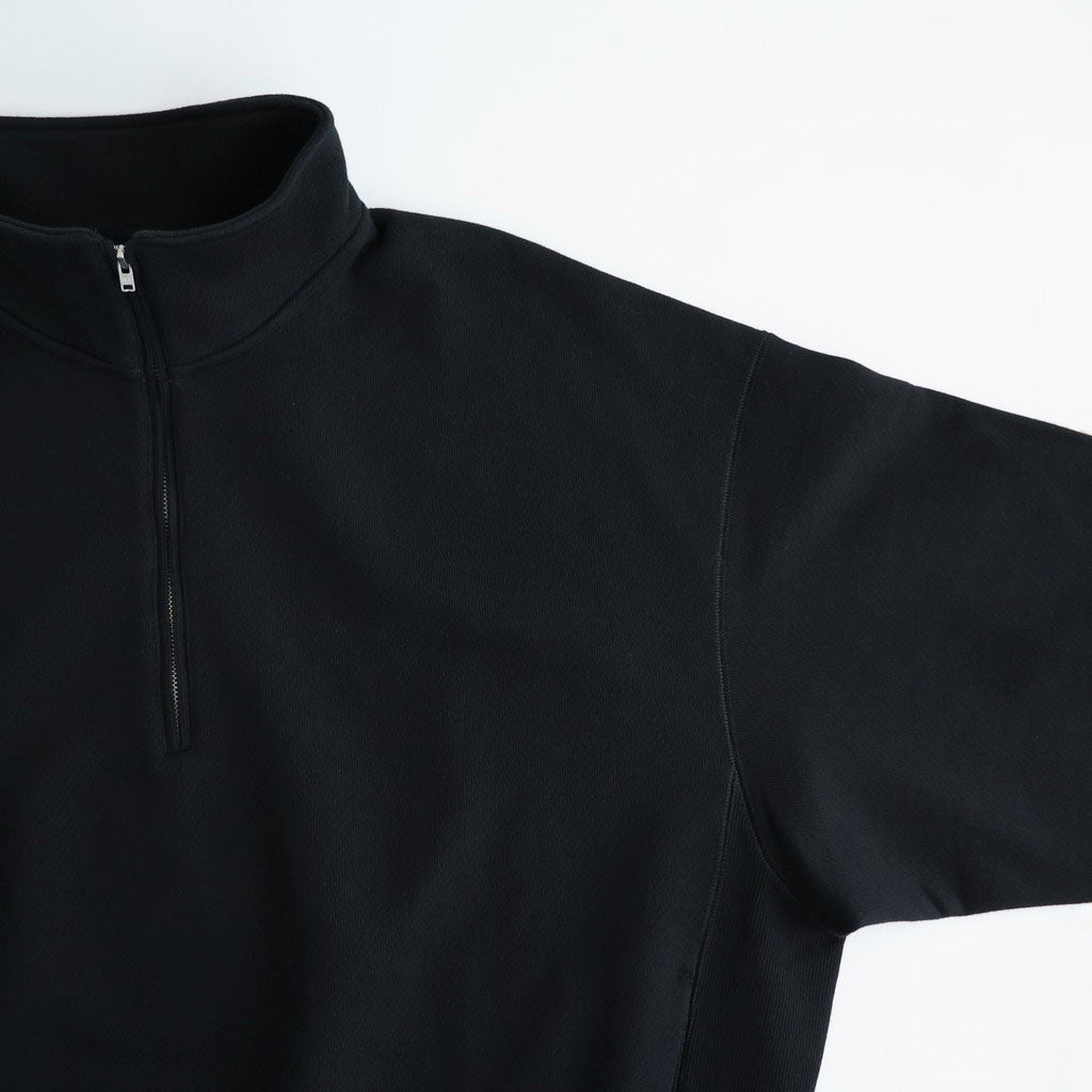 HEAVY OZ HALF ZIP PULLOVER #BLACK [FSC263-70172]