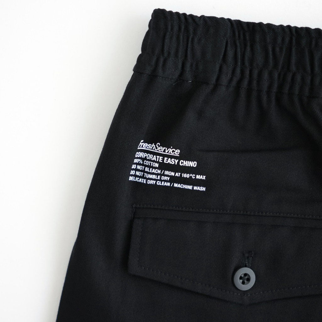 CORPORATE EASY CHINO PANTS #BLACK [FSC263-40109]
