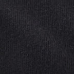 SUPER FINE WOOL MILLED KNIT CREW NECK LS #BLACK [ST.1639]