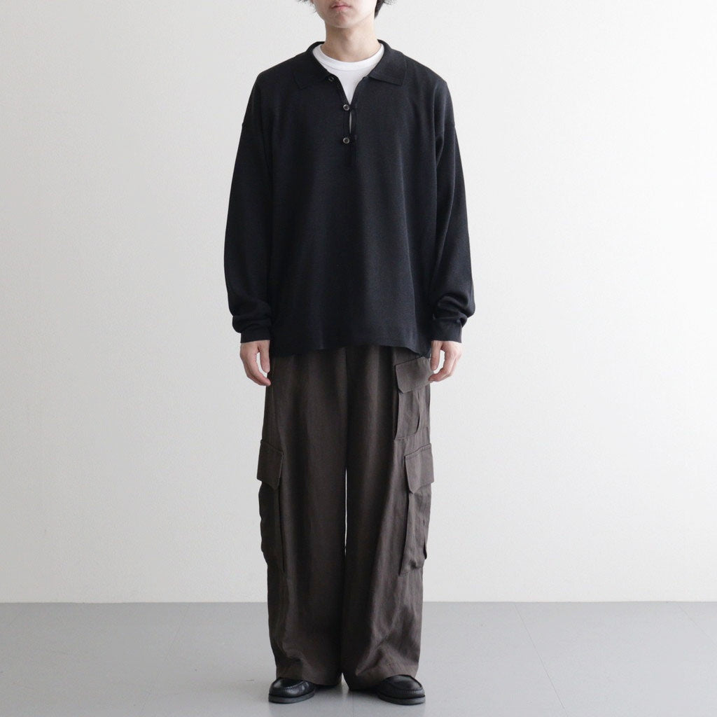 Washi L/S Skipper #BLACK [2601-015]