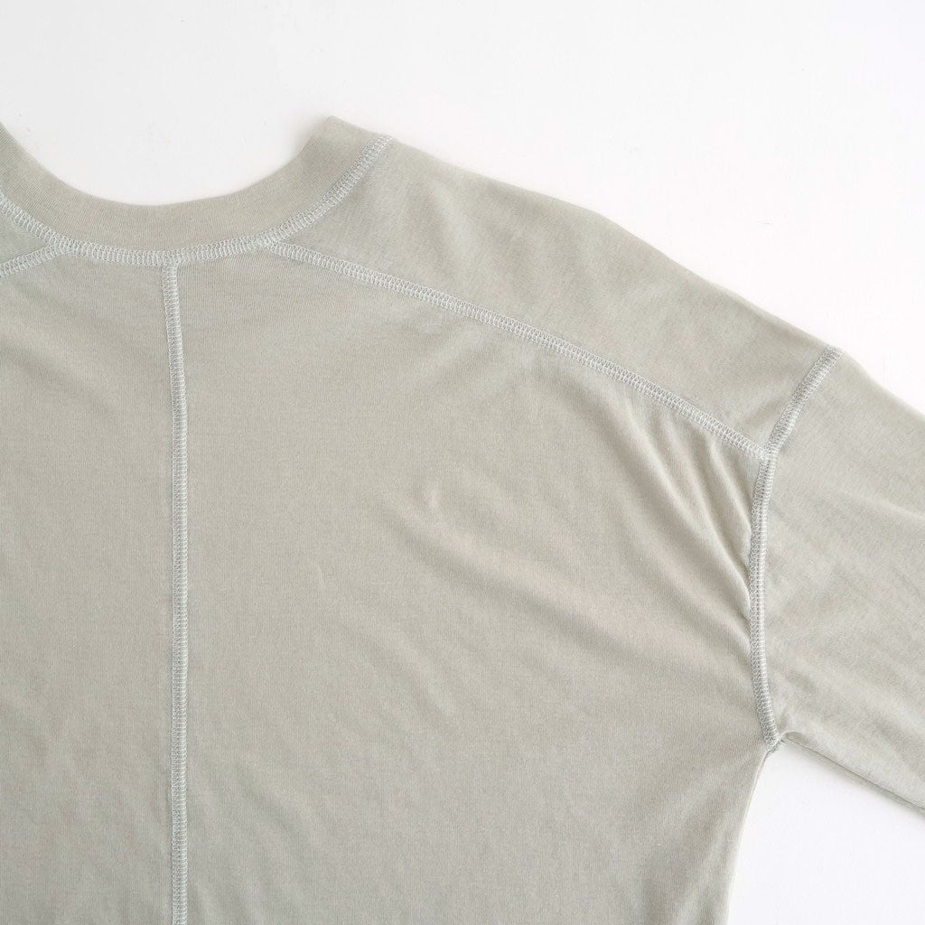 Hightwist Gauze Long T-shirts #SAGE [12610620] - ciacura 三重県
