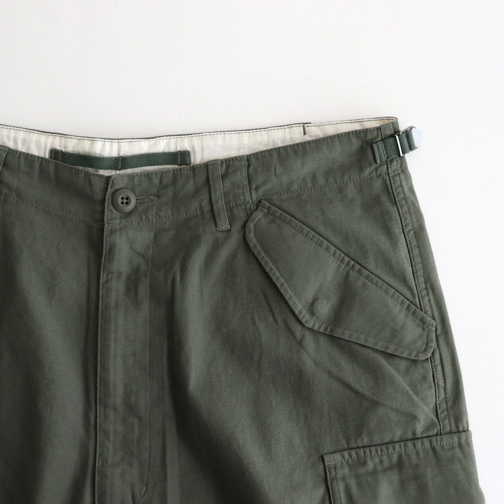 BACK SATEEN FIELD PANTS #GREEN [FSC251-40137]