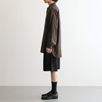 WIDE EASY SHORT TROUSERS #BLACK [ST.1435]