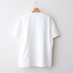 ムラ糸Tシャツ Slub Yarn T-Shirt #WHITE [31061007]