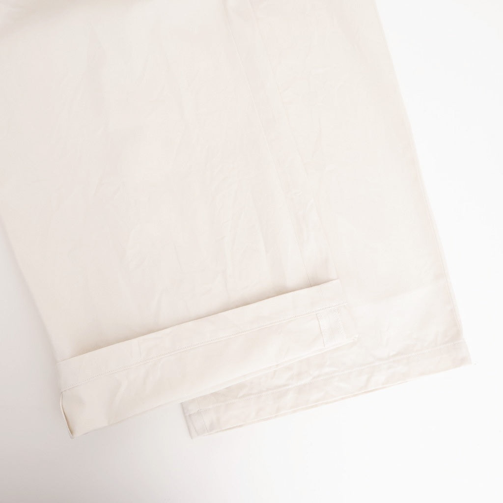 Chino Trousers - Wide #WHITE [11052603]