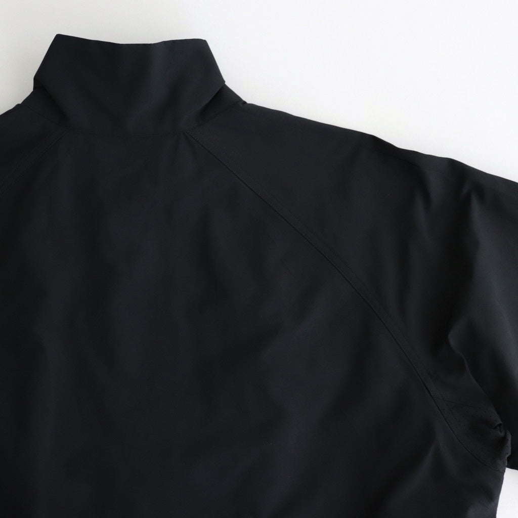 STAND COLLAR ZIP COAT #d.navy [15505]