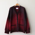 GRADATION MOHAIR CARDIGAN #RED [ST.699]