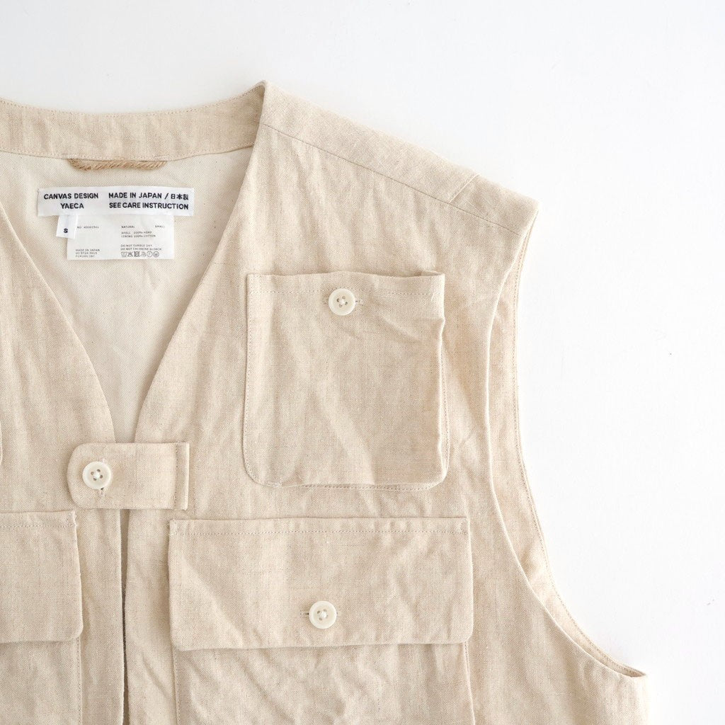 Fisher Vest #NATURAL [43061501]