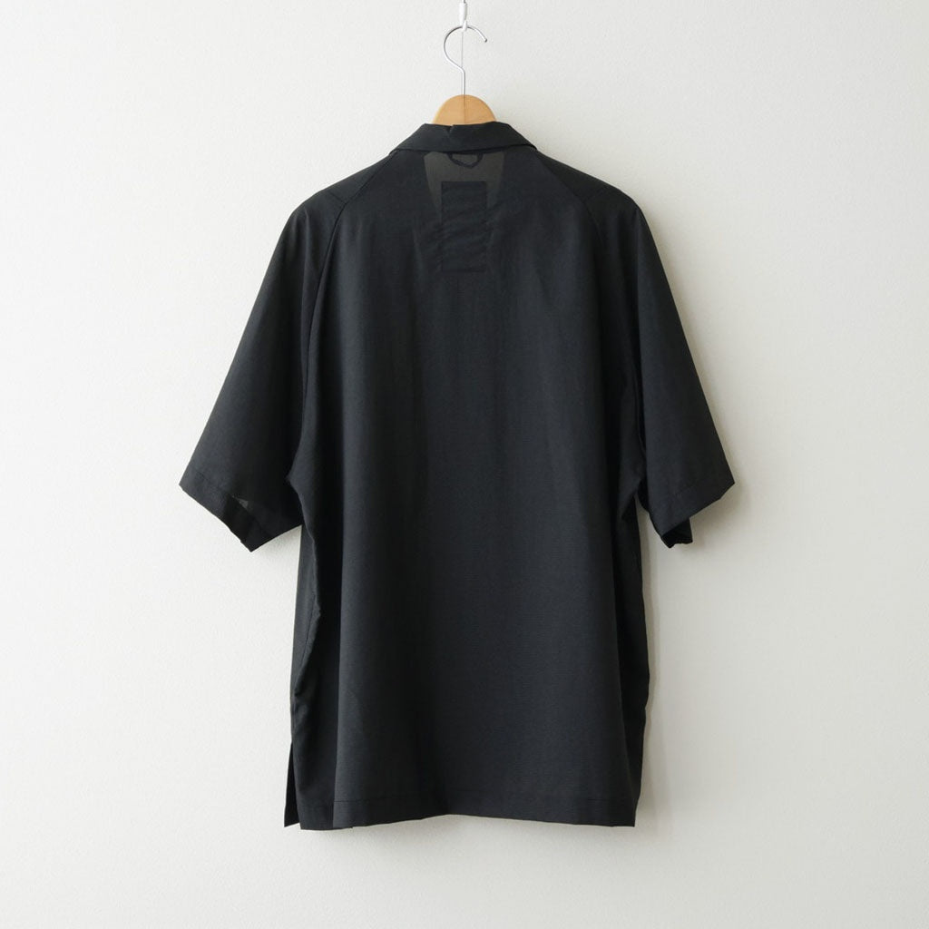 CAMBRIAN SHIRT S/S GG #GRID BLACK [TT-CB-SHT-SS-GG]