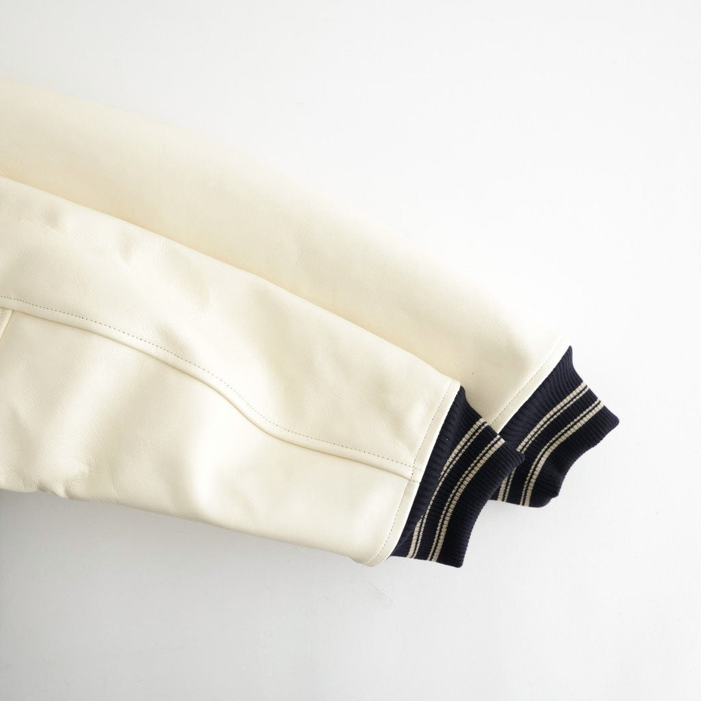 WOOL VARSITY JACKET #NAVY [26330201]
