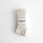 COTTON SILK SOCKS #white [35901]