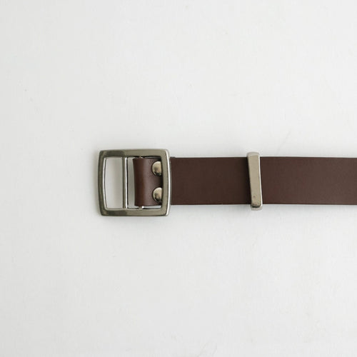 ステアオイルスムースホールレスベルト #BROWN [HR-K301-051]