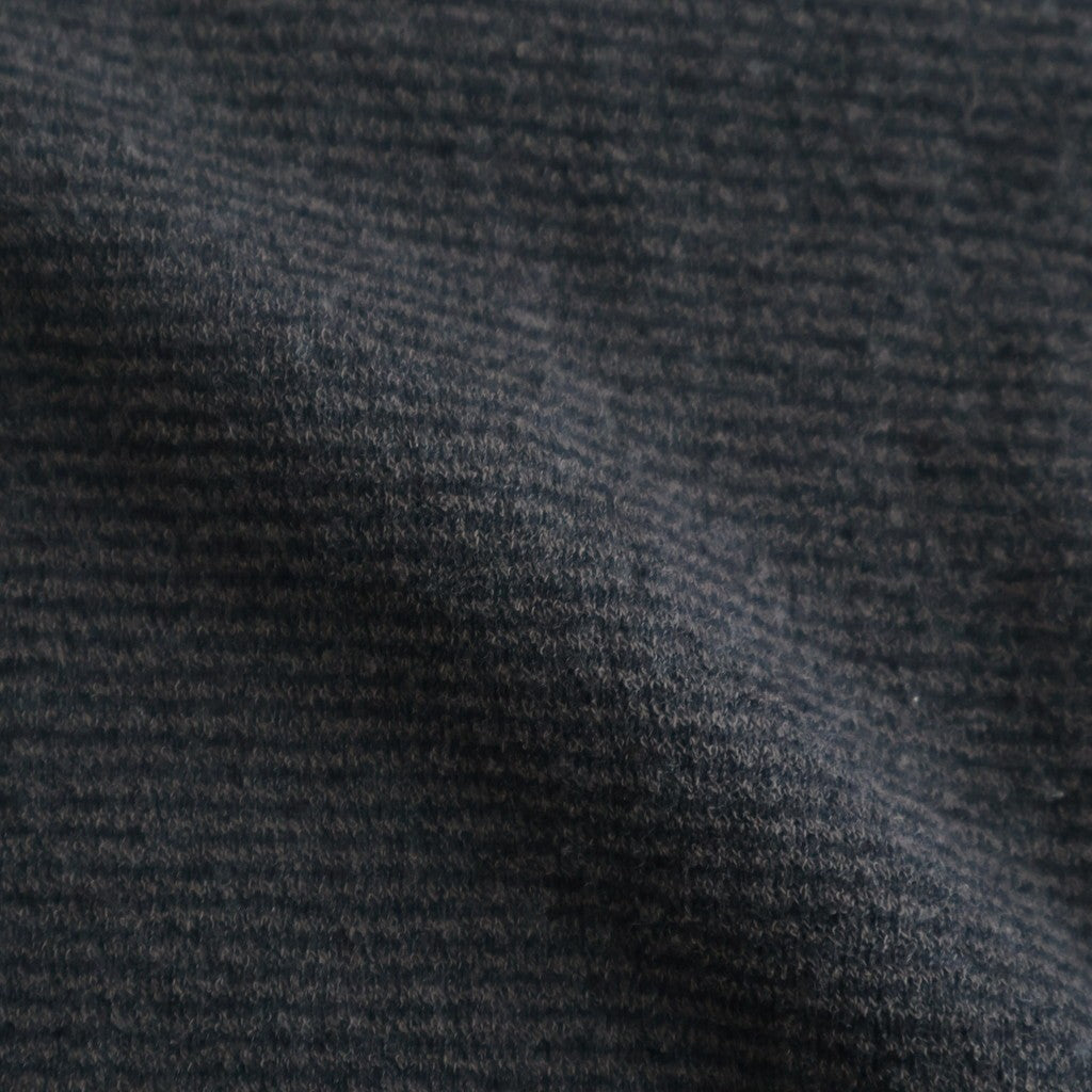 Border L/S Cutsew #CHARCOAL [2601-012]