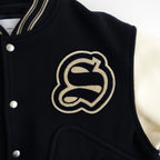 WOOL VARSITY JACKET #NAVY [26330201]