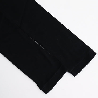 COMPACT RIB LONG SLEEVE T-SHIRT #BLACK [KKAGGM0021]