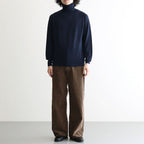 Corduroy Wide Pants #BROWN [ID-PT199]