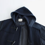 BROKEN DUFFLE COAT #DARK NAVY [YK23FW0520C]
