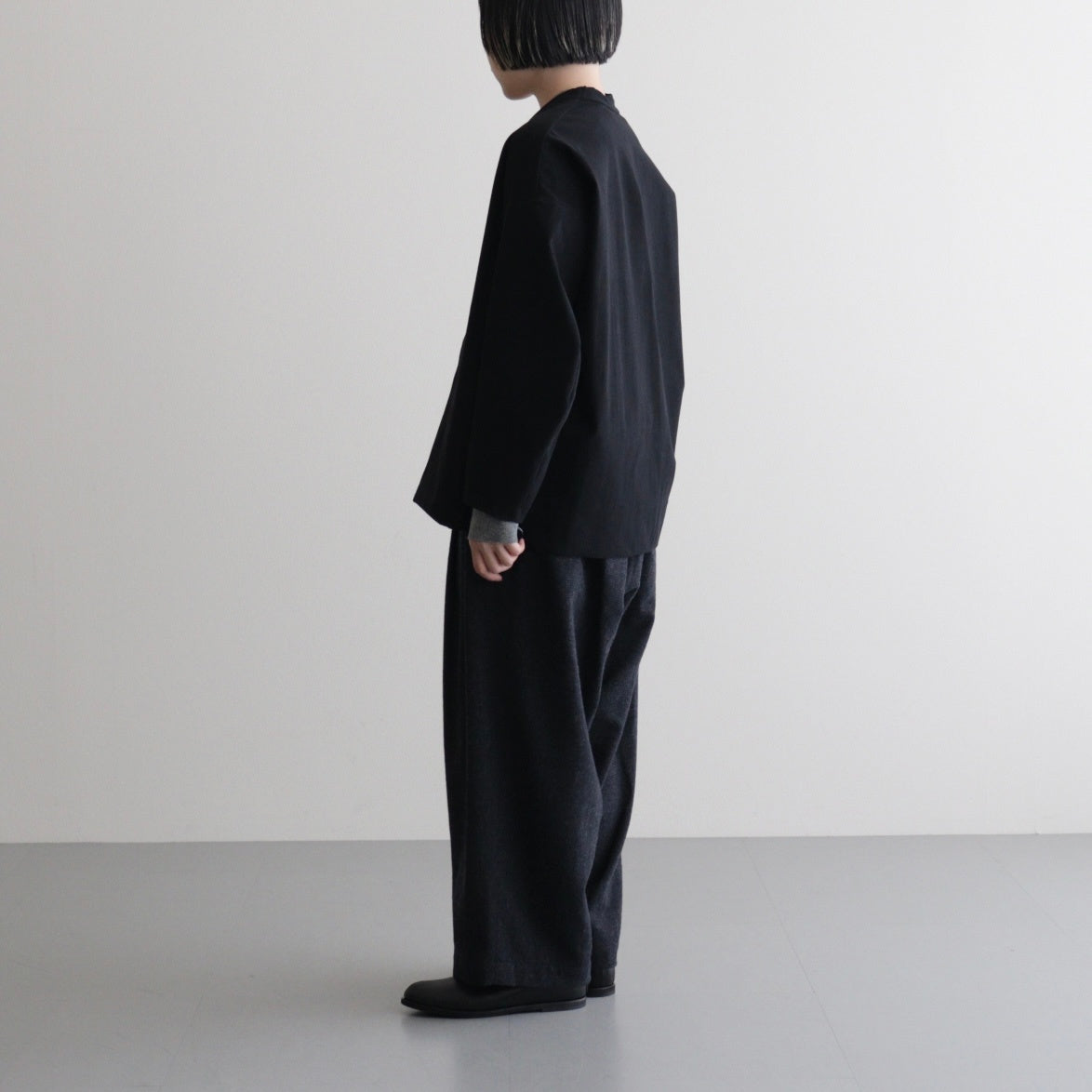 女性モデル(マツオ):156cm　着用サイズ:XS