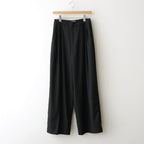 Lightweight Tuck Trousers #BLK [12610723]