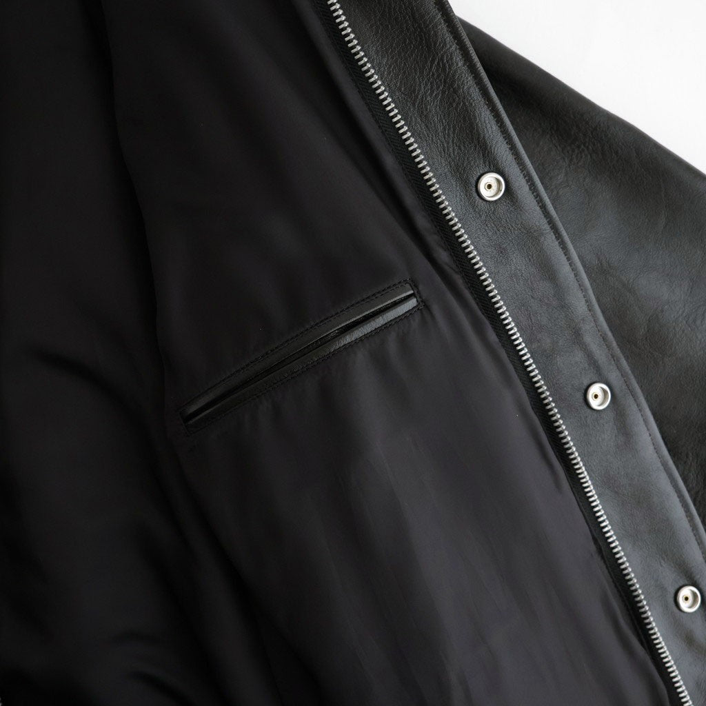 SHRINK BOMBER JACKET #BLACK SHRINK [26440701]