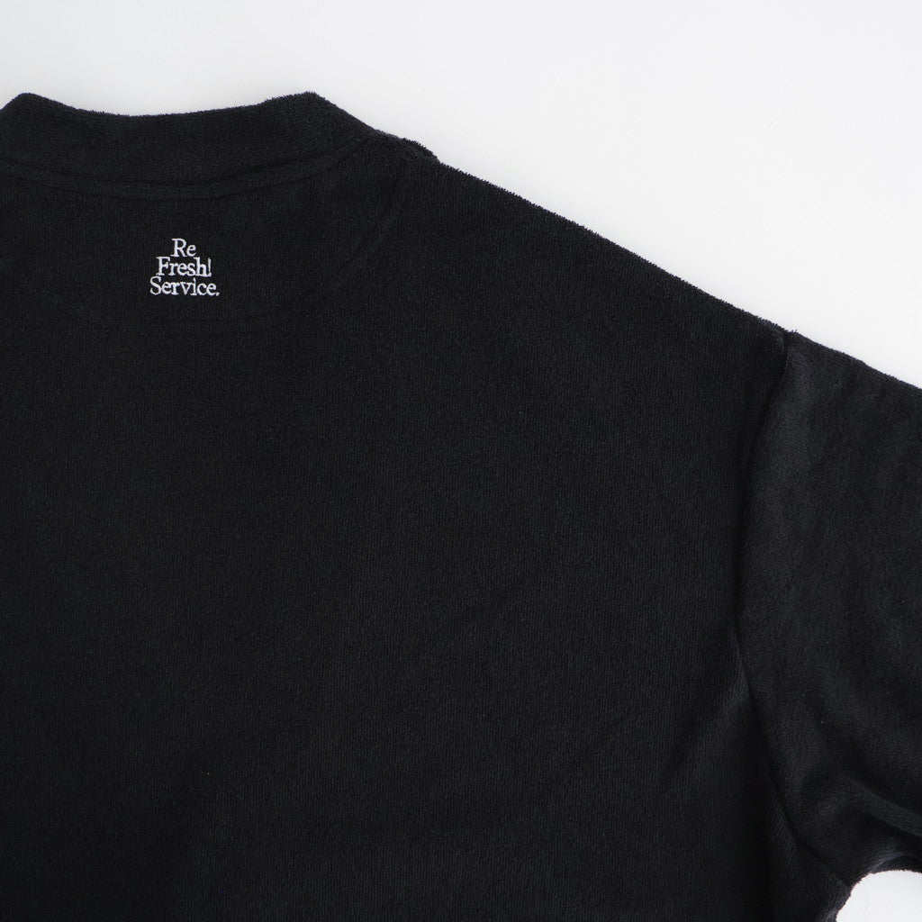 UTILITY PILE CARDIGAN SET-UP #BLACK [FSR253-60211]