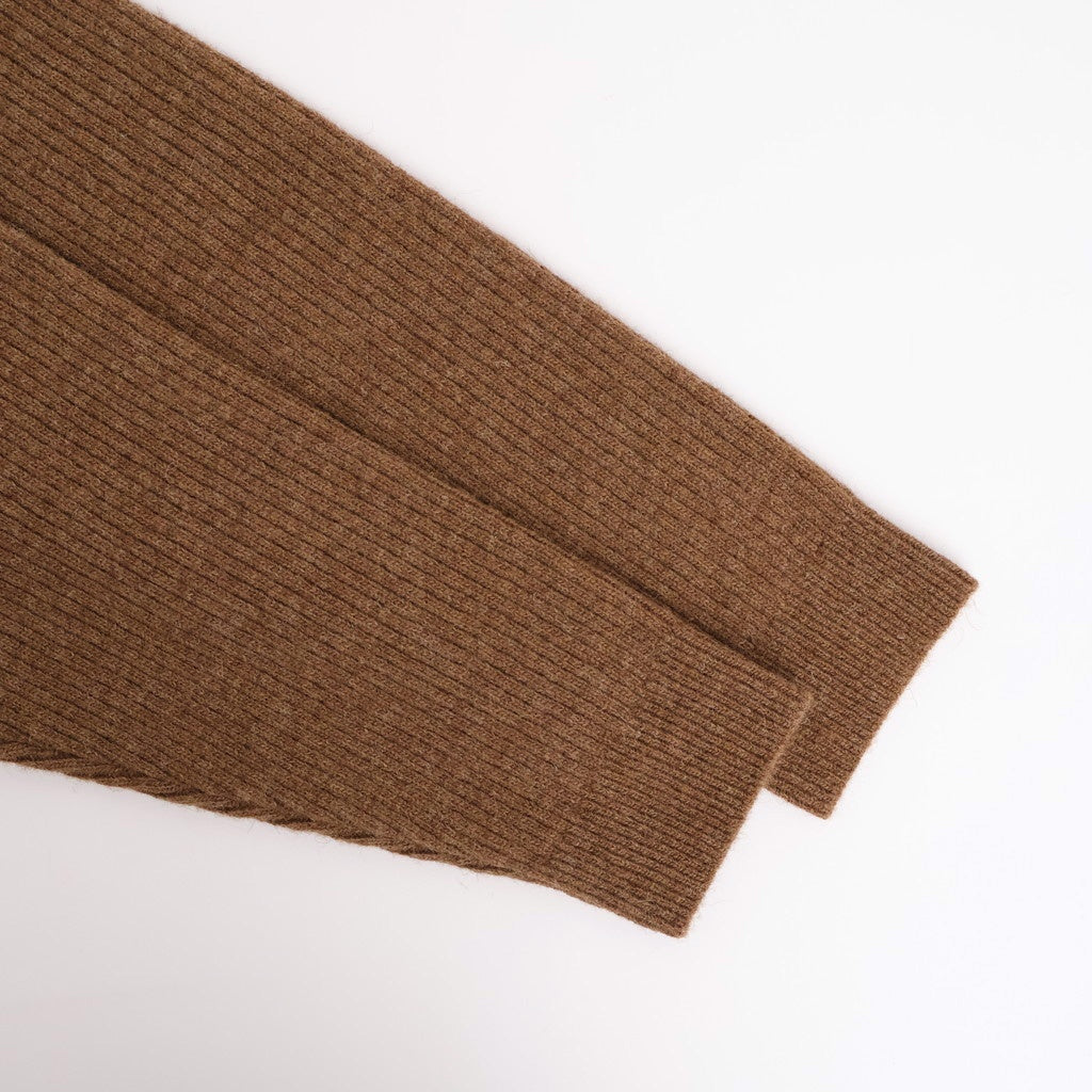 Natural Wool Knit #NATURAL BROWN [11052201]