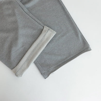 Wide SW pants #HEATHER GRAY [D124-P842]