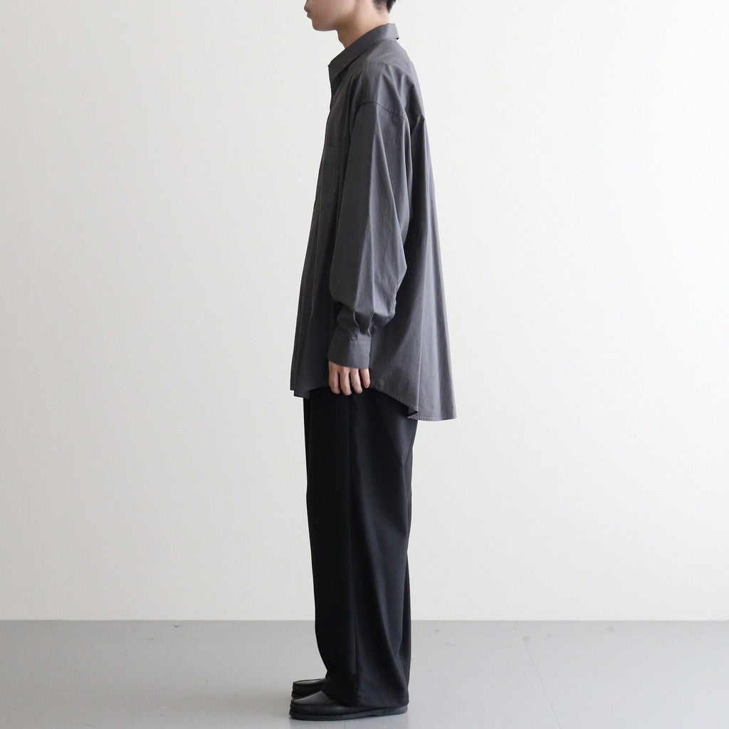 Melange Herringbone Stripe Chef Track Pants #BLACK [GM253-40335]