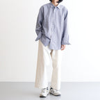 CHINO CLOTH PANTS WIDE #LIGHT BEIGE [12654]