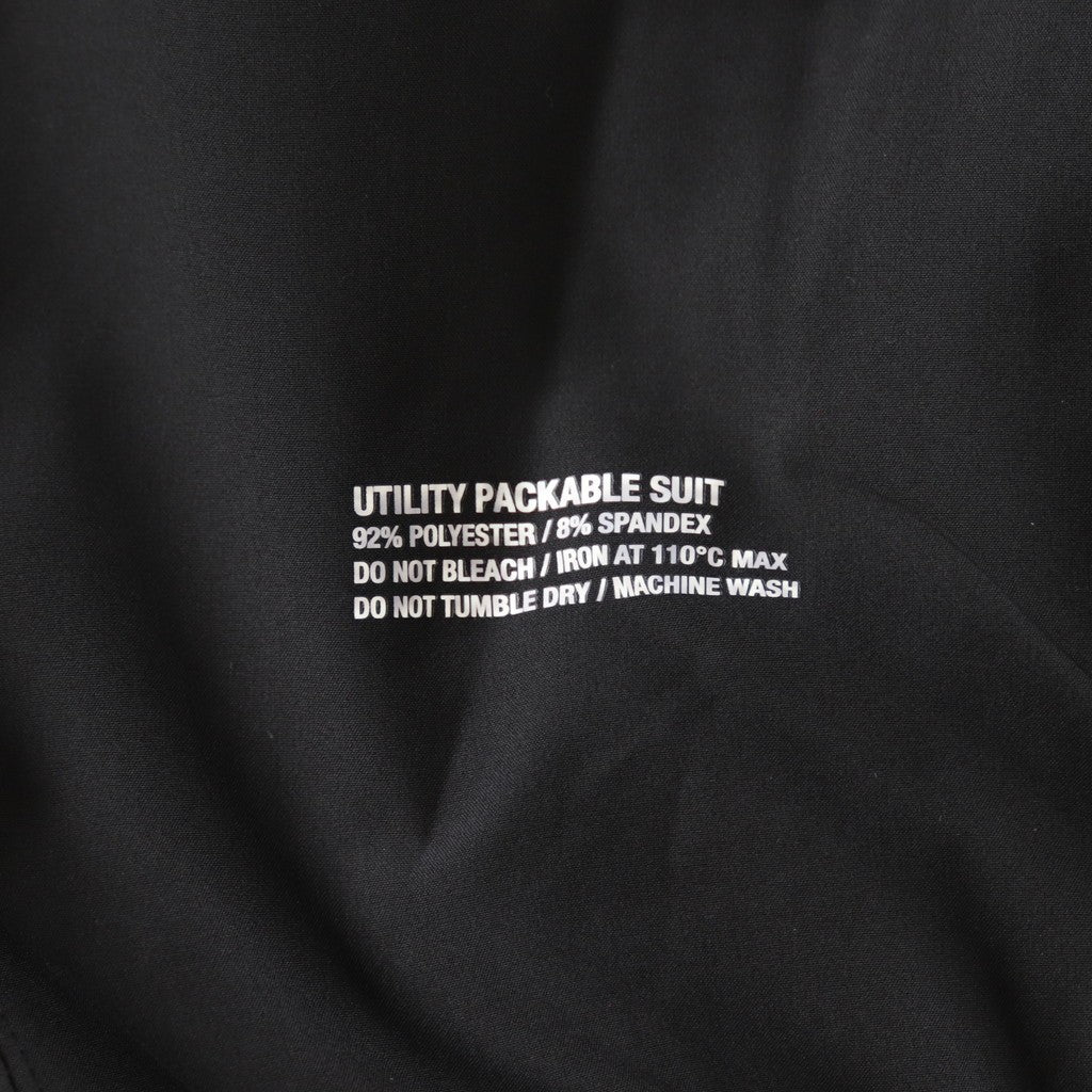 UTILITY PACKABLE SUIT #BLACK [FSR251-60097]