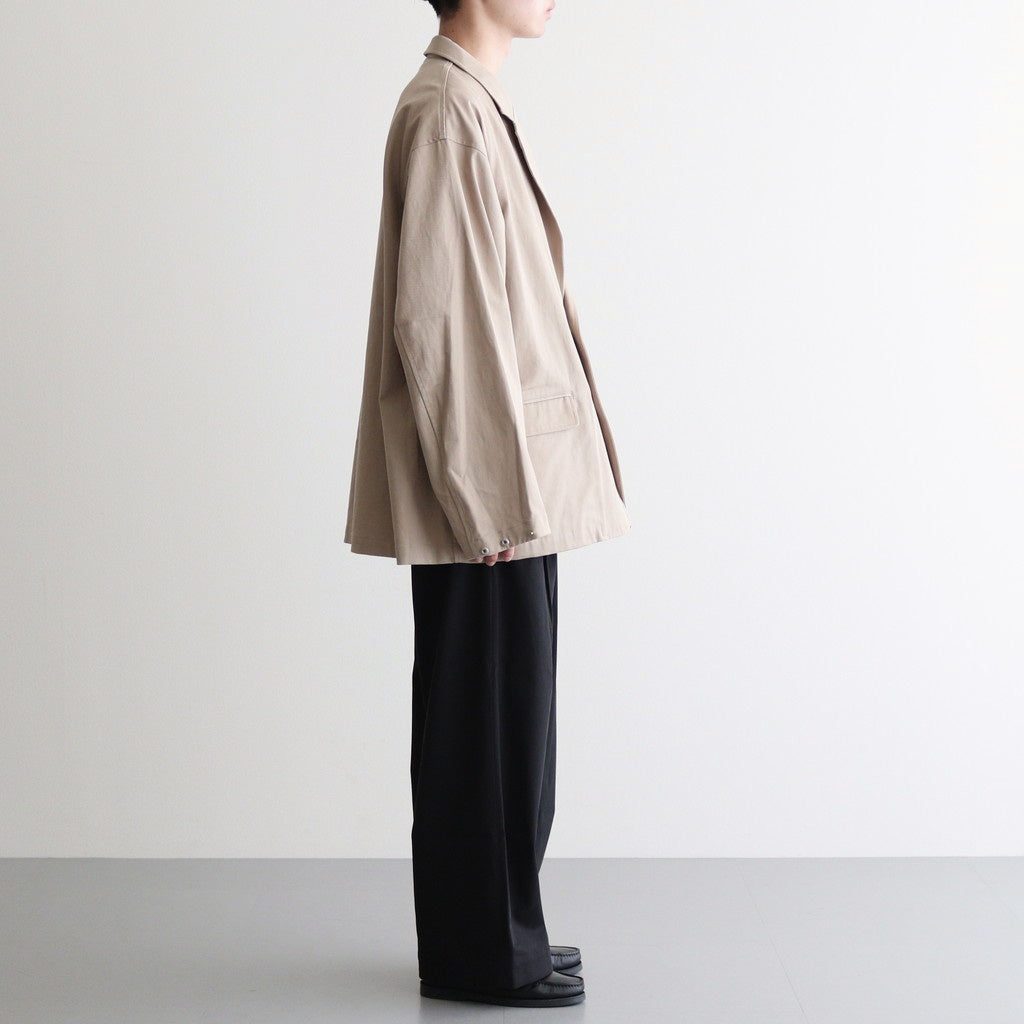 CORPORATE CHINO JACKET #BEIGE [FSC241-20090B]