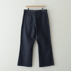 綿反応デニムフレアパンツ #INDIGO [HP-P005-051]