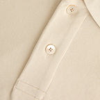 HIGH GAUGE PIQUE POLO #IVORY [A25SP01HK]