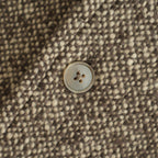 HOMESPUN TWEED SHIRT BLOUSON #BROWN [A25AB02HT]