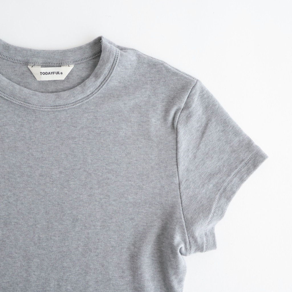 Compact Smooth T-shirts #GRY [12610617]