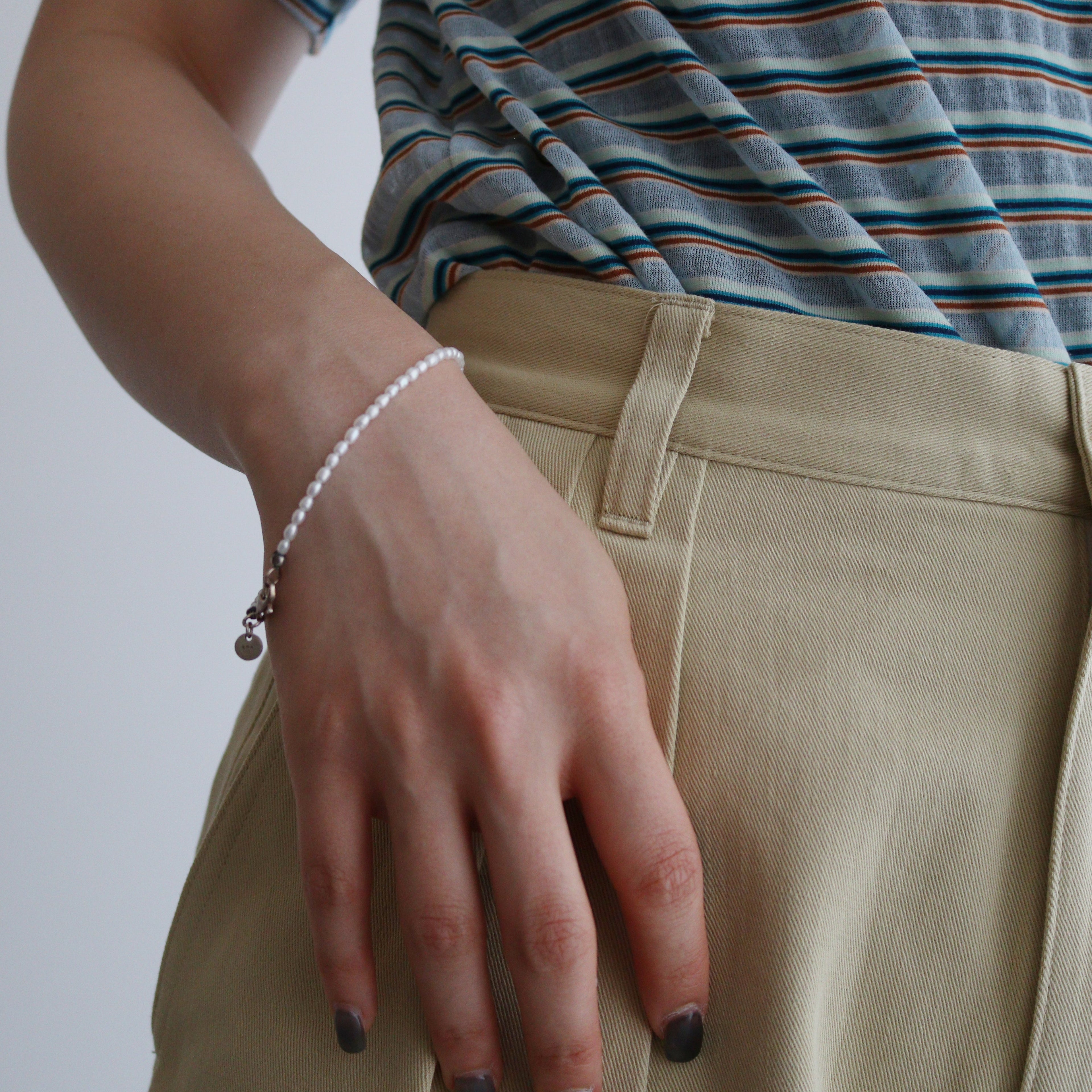 TWNKL PEARL BRACELET #WHITE [SL019]