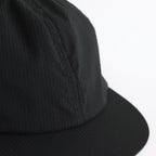 COOLMAX SUCKER LITTLE BRIM CAP #BLACK [NO.27224-A]