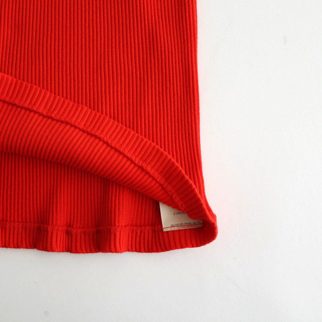 Seamless Rib Tanktop #RED [12610612]