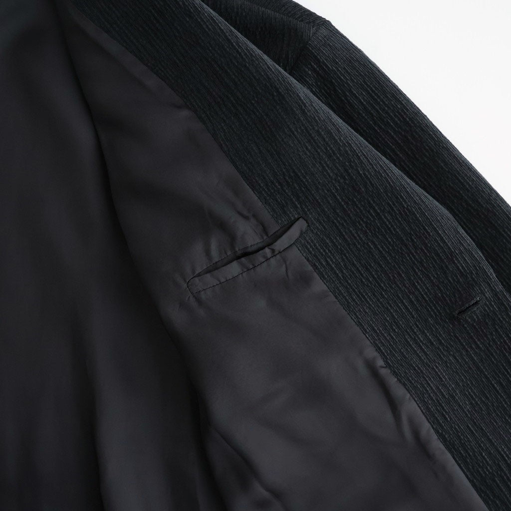 バークコーデュロイ2WayカラーJK #BLACK [D226-J232]